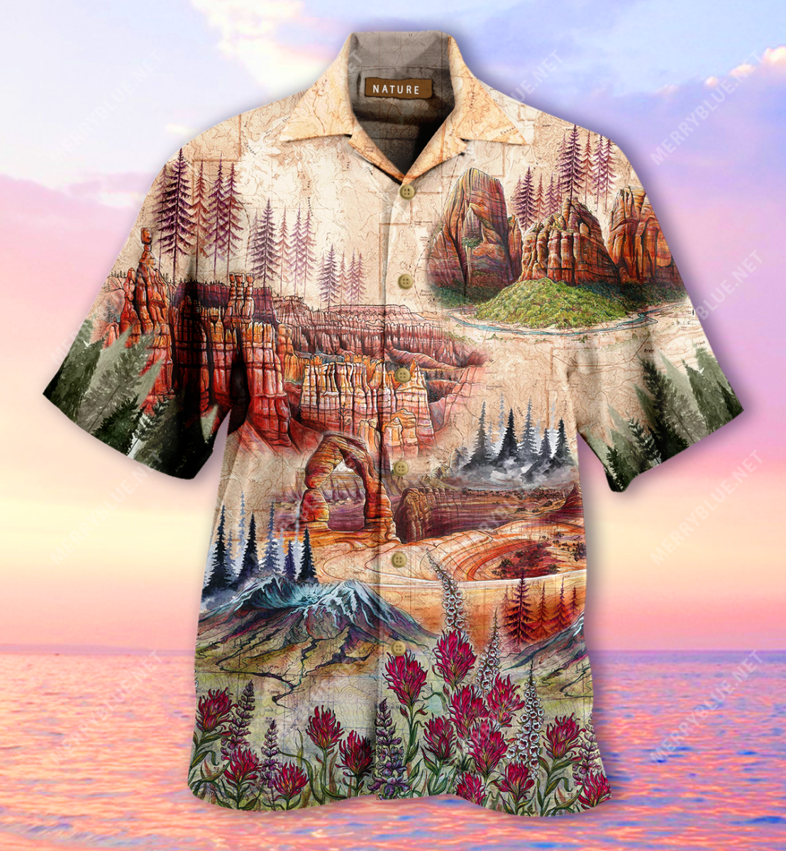 Amazing Landscape In National Parks Unisex Hawaii Shirt Ha86430