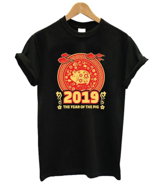 2019 Year of The Pig Red Gold RS  t-Shirt