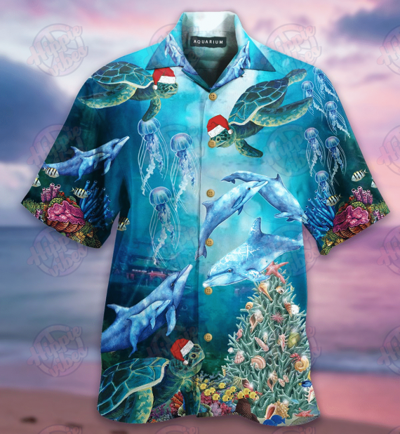 Undersea Aquarium Hawaii Shirt Qdh – Wardrobe Collective