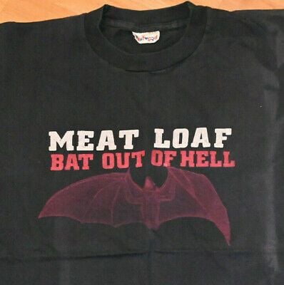 *1977 Meatloaf* Vintage Rare Rock Concert Tour Tee T-shirt (m/l) 70’s Meat Loaf 3976