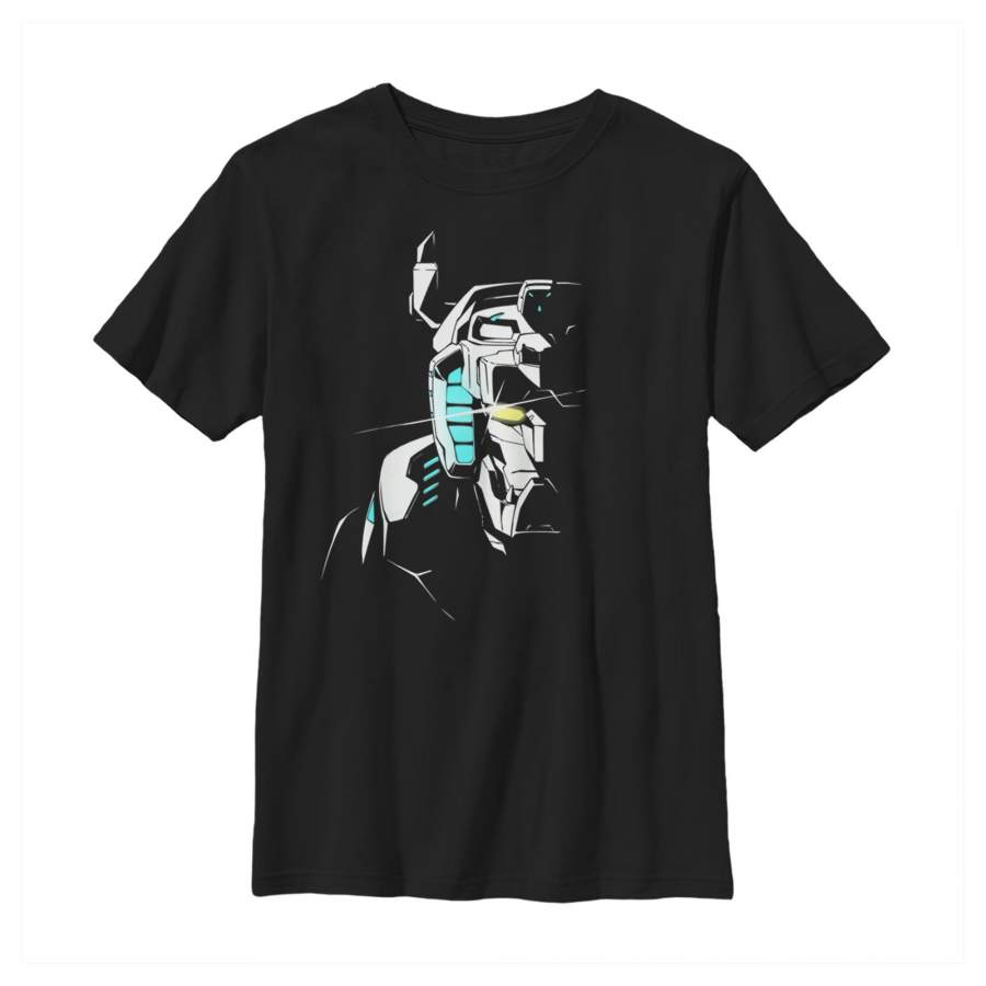 Voltron: Legendary Defender Boy’s Half Face Poster  T Shirt