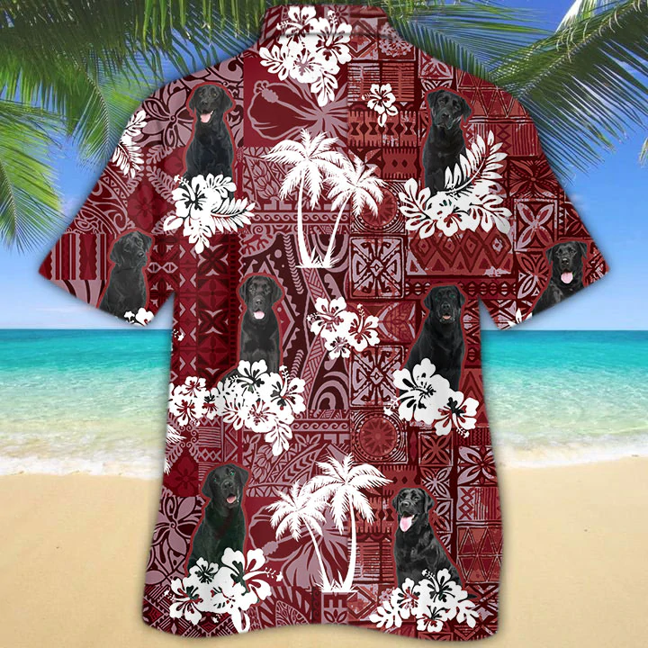 Labrador Red Hawaii Gift For Dog Lover Beach Hawaii Shirt Ha83041