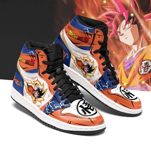 Goku Dragon Ball Jd Sneakers Customized High-Top Jordan Shoes For Fan Jordan Sneaker