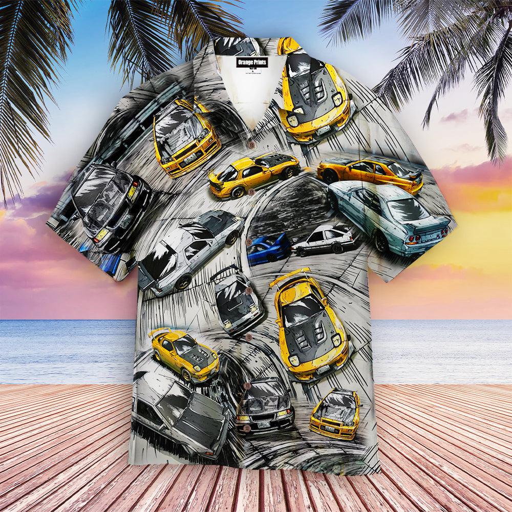 Racing Car Hawaii Shirt For Men Women Ha11264