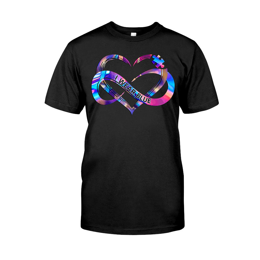 I Wear Blue – Autism Awareness Personalized T-Shirt And Hoodie