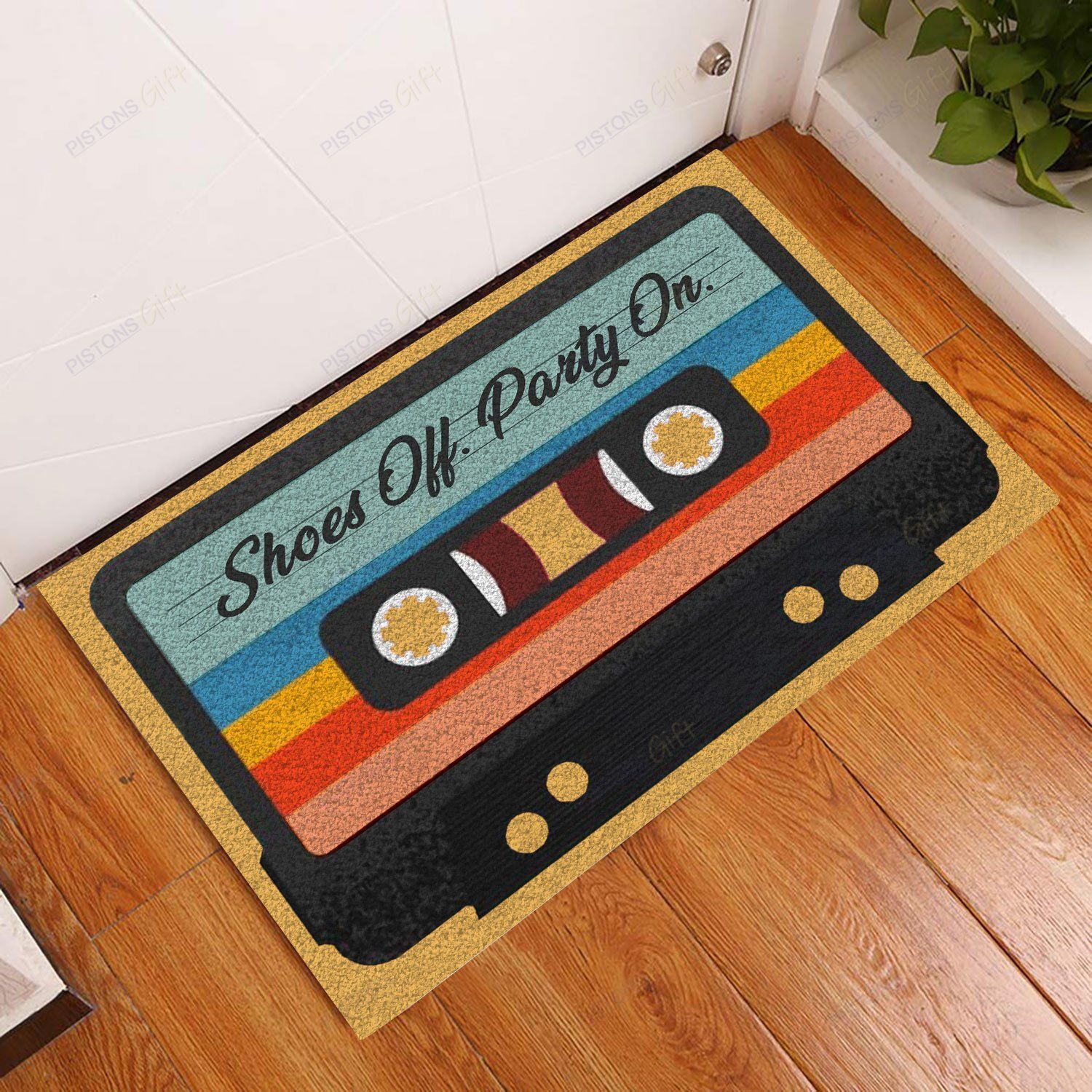 Mixtape Shoes Off Party On Doormat