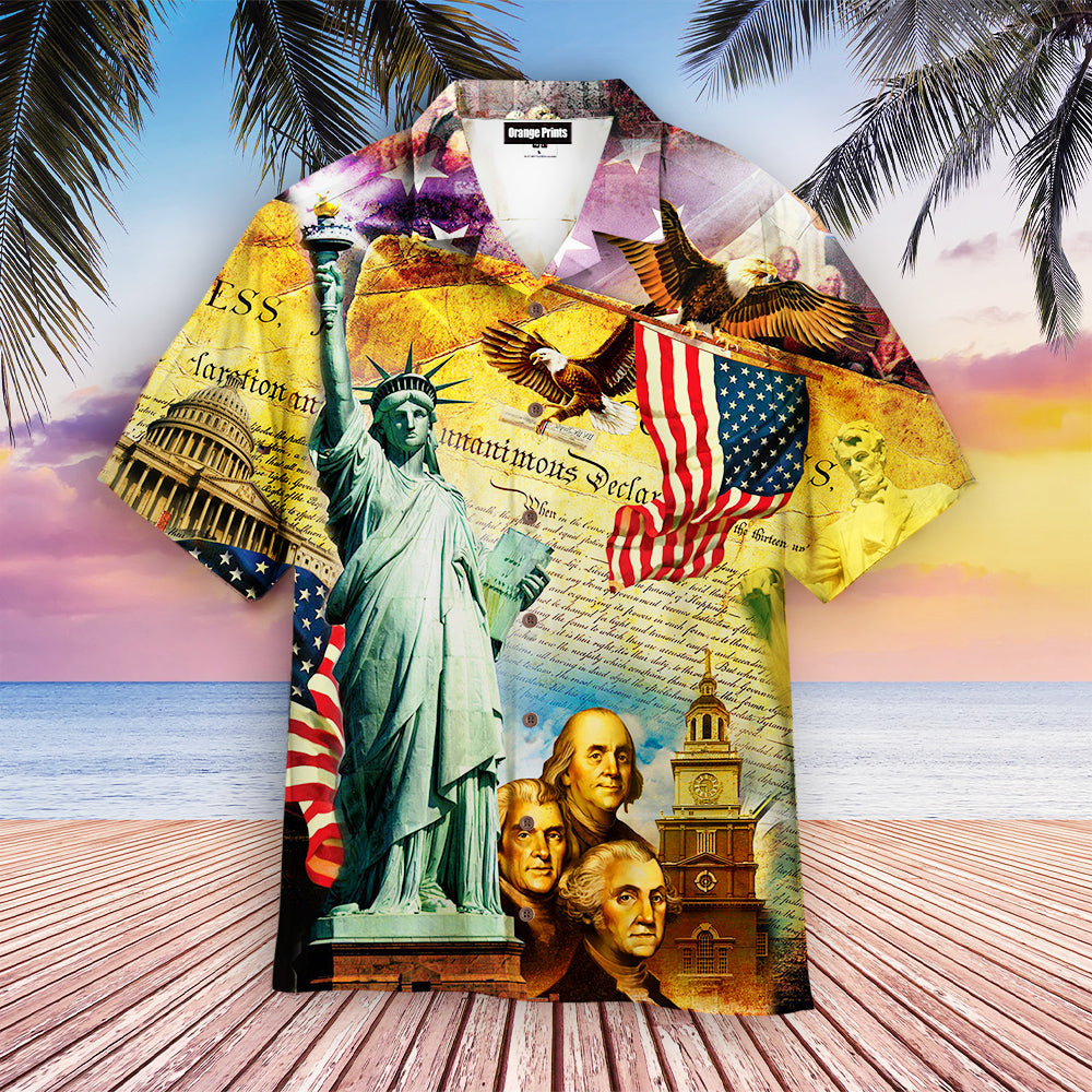 God Bless America Hawaii Shirt For Men Women Ha109819