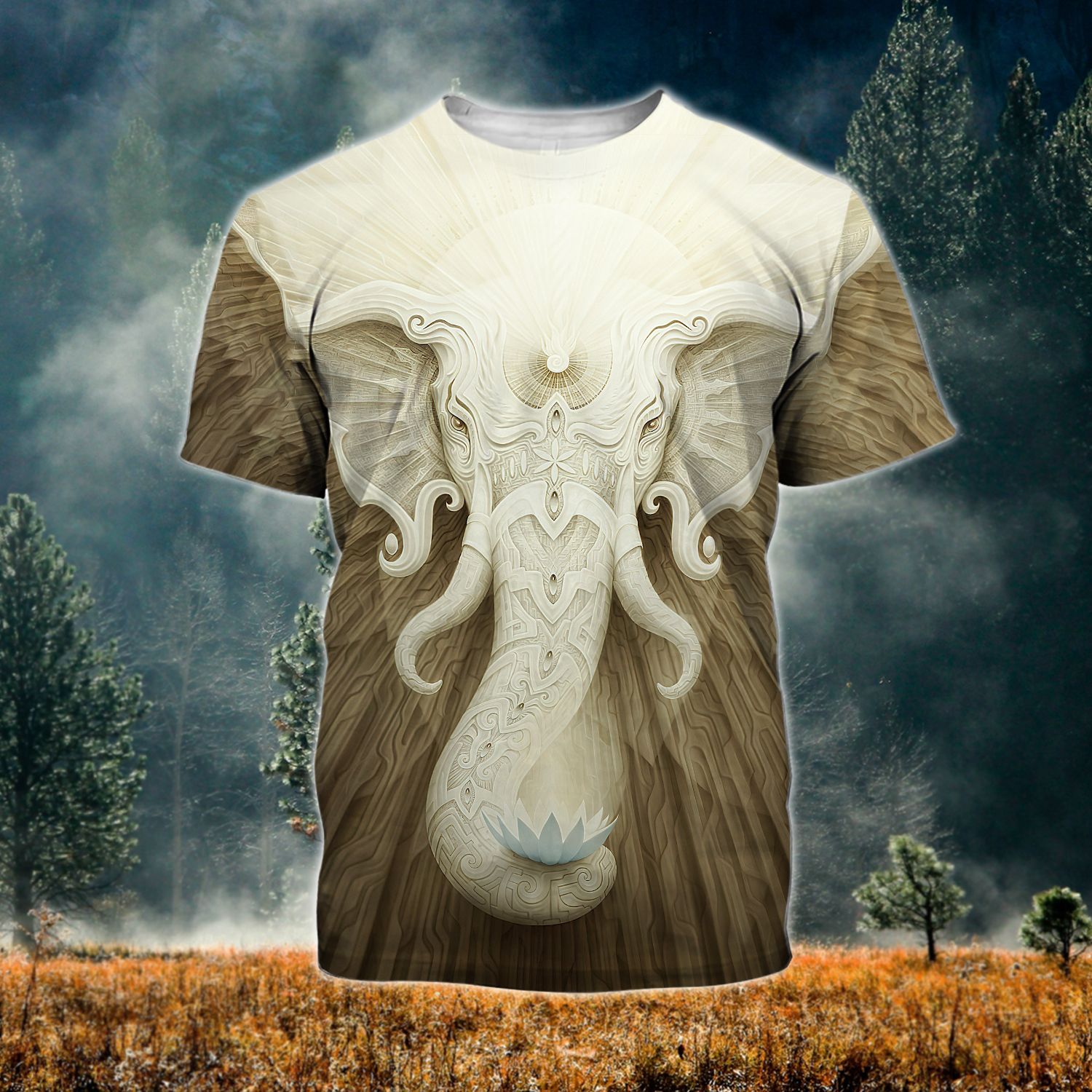 Elephant Ver08 Tthj210721Nby Unisex 3D T-Shirt All Over Print