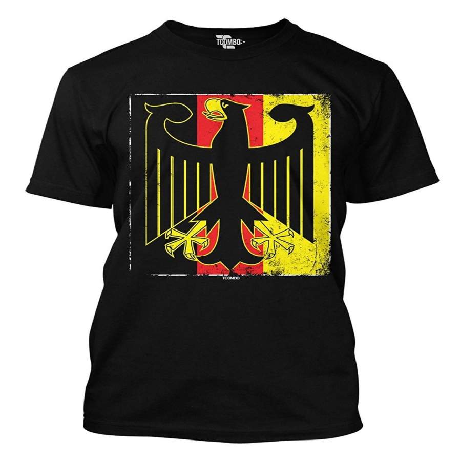 DIY Cotton Funny Tee Shirts German Eagle – Germany Deutschland Flag Men’s T-shirt Size: S M L XL XXL XXXL