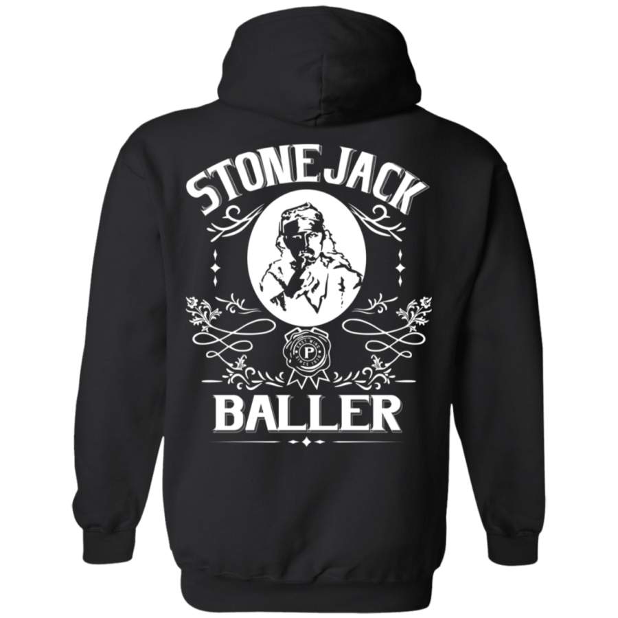 Stone Jack Baller – Pigpen Music Fan Back Print Pullover Hoodie T-Shirt