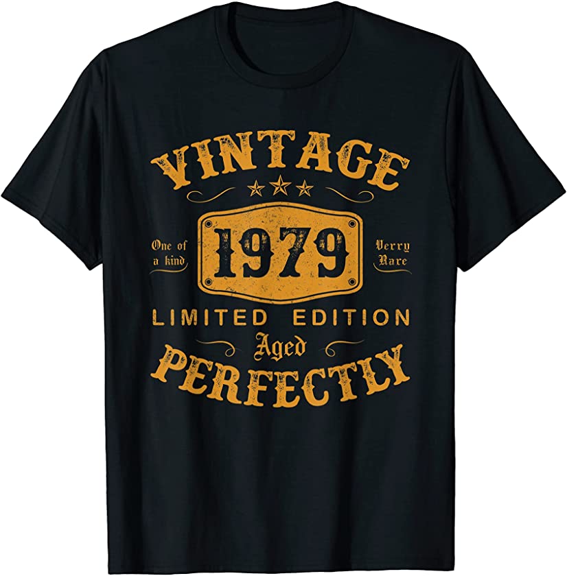 42 Year Old Birthday Gifts Vintage 1979 42th Birthday Gifts T-Shirt