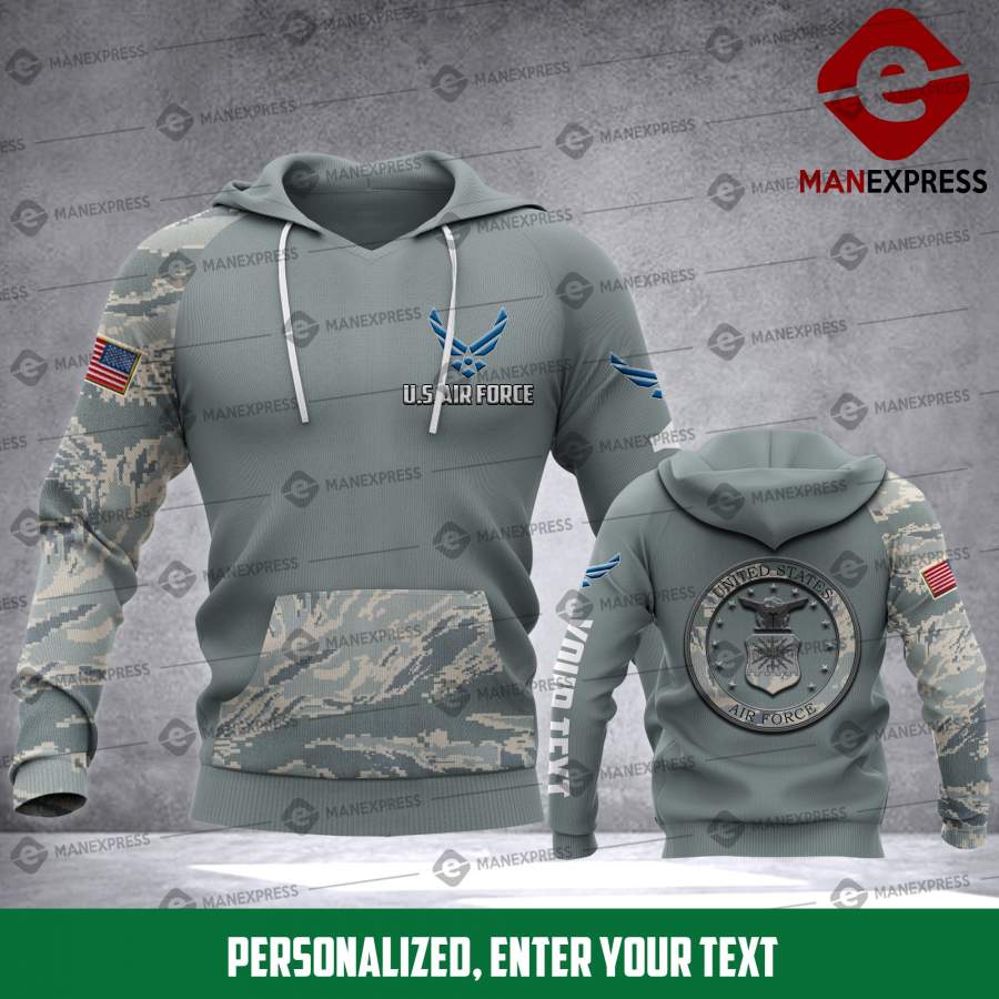 TT US AIR FORCE CUSTOMIZE HOODIE TWIN