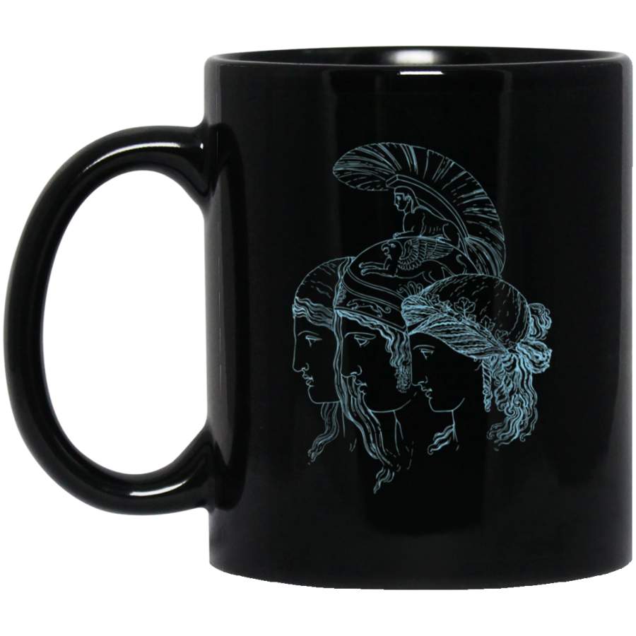 Vintage Greek Mythology Warrior Art Gods and Goddess 11 oz Mug