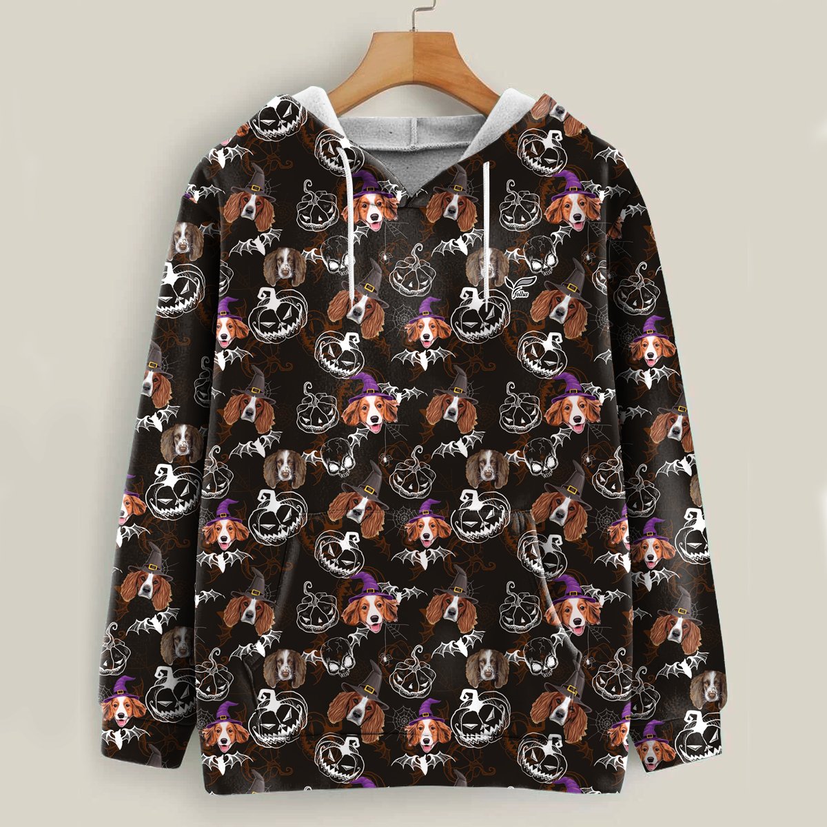 Absolutely Gourdgeous – English Springer Spaniel Halloween Hoodie