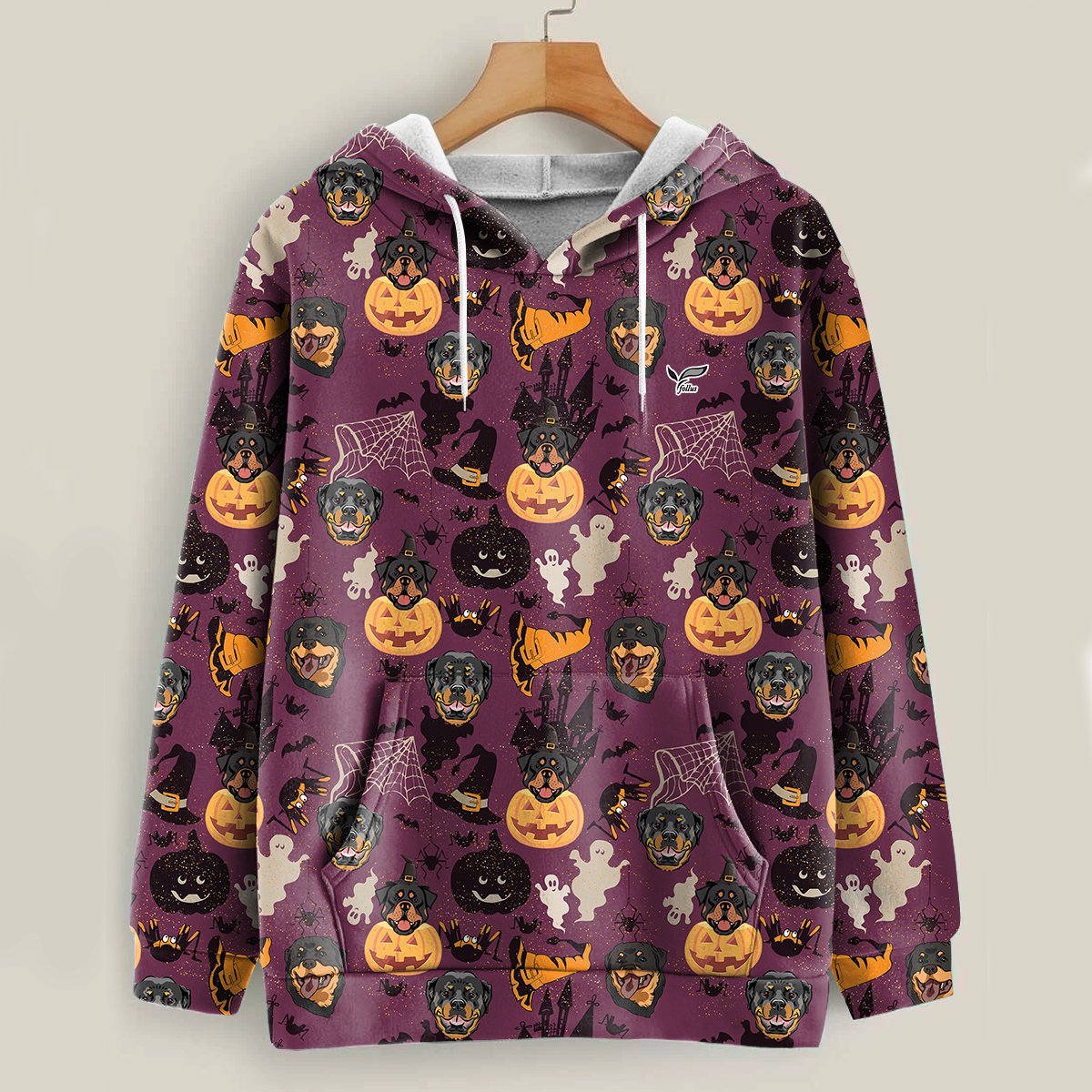 I’M A Haunt Mess – Rottweiler Halloween Hoodie