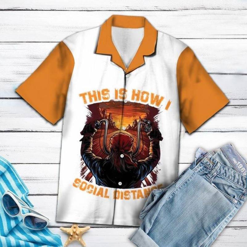 AMAZING MOTORCYCLING Hawaiian Shirt HW1499