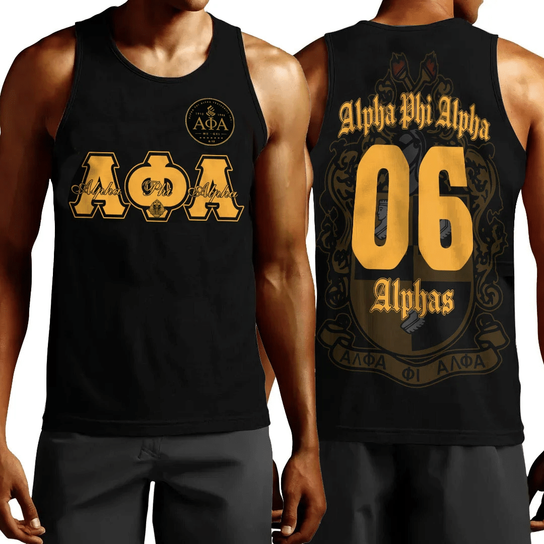 Wonderprint Tank Top Alpha Phi Alpha The District Of Minnesota Tank Top