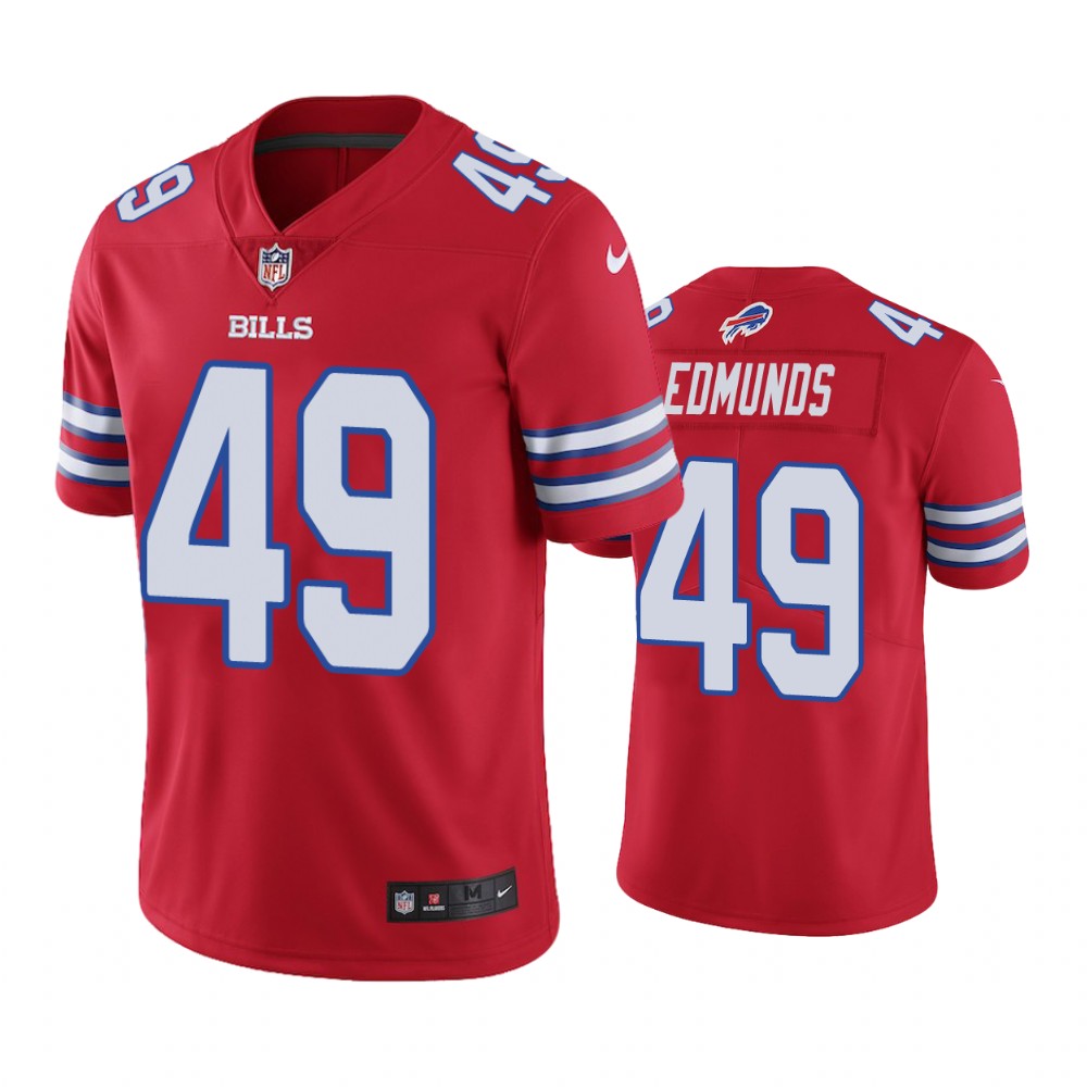 Buffalo Bills Tremaine Edmunds Red Nike Color Rush Limited Jersey