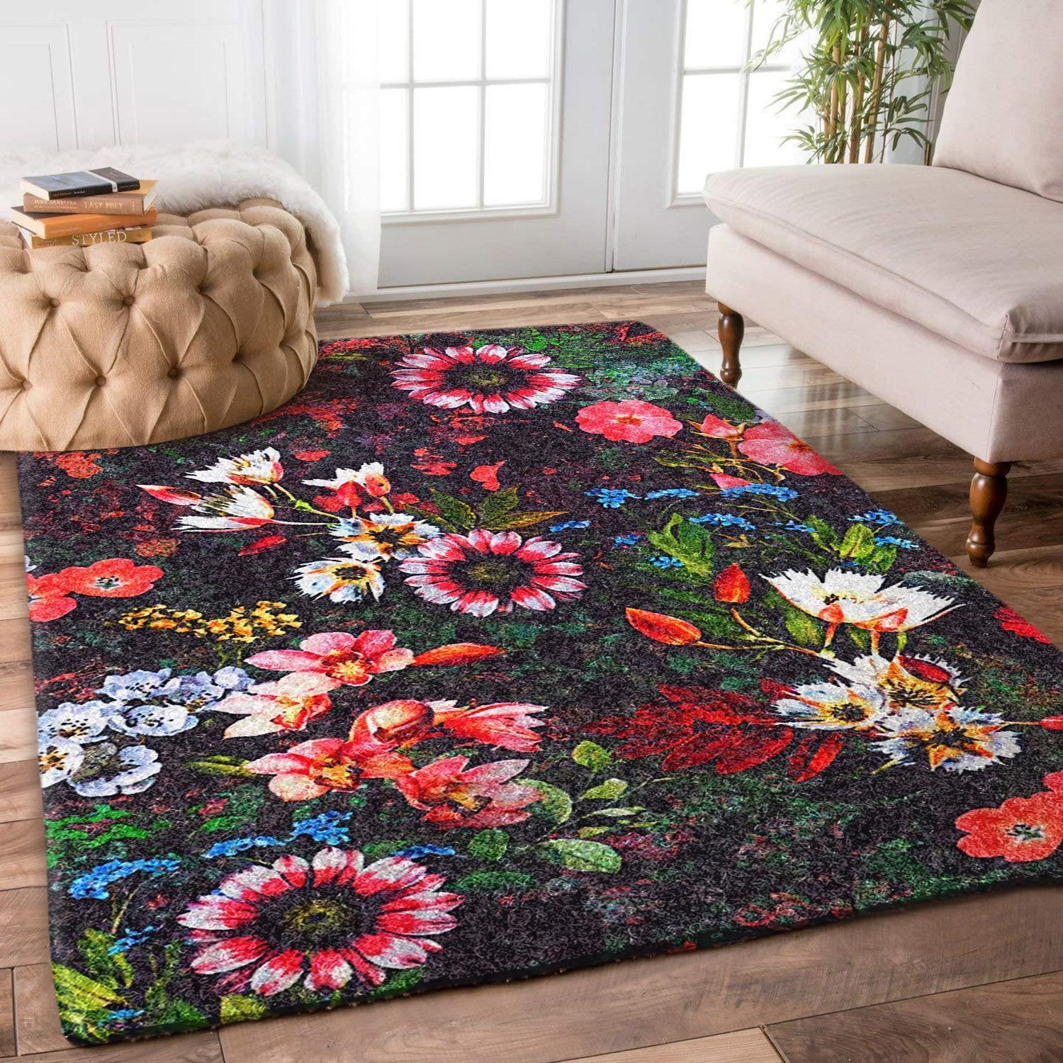 Flower Rug ISWSTTVNXBY DNNTVN