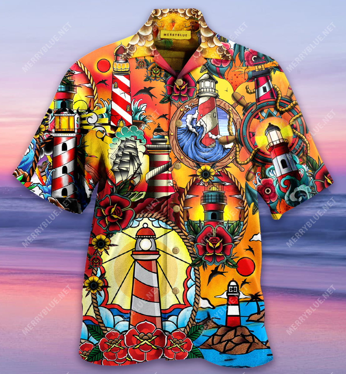 You’Re My Lighthouse In A Storm Of Life Unisex Hawaiian Shirt