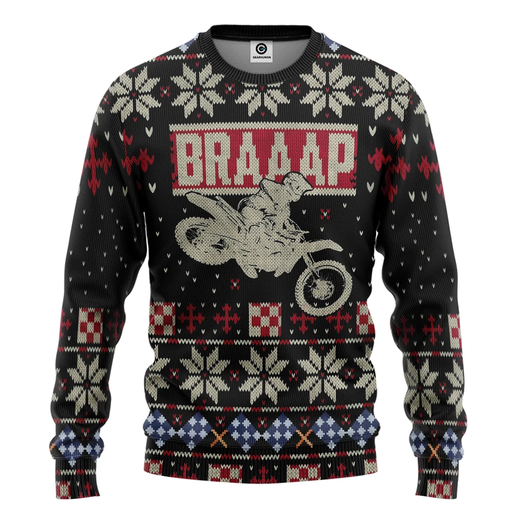 Braaap Ugly Christmas Sweater | Unisex | Adult | Us3228