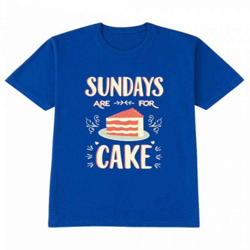 Sundays Cake T Shirt