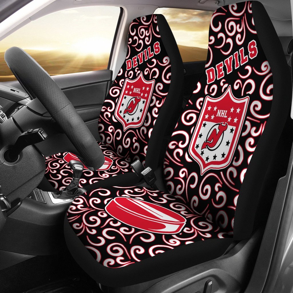 Artist SUV New Jersey Devils Seat Covers Sets For Car