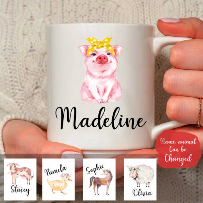 Personalized Farm Animals Mug OCT2502 99O36