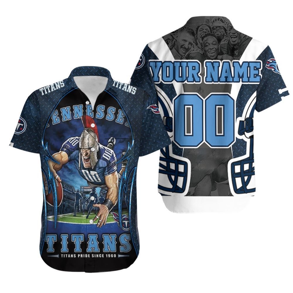 Tennessee Titans Pride Since 1960 Afc South Champions Super Bowl 2021 Personalized Hawaiian Shirt