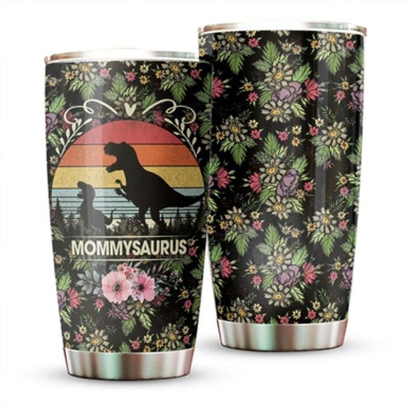 Lovely Flower Mommysaurus Tumbler 20oz