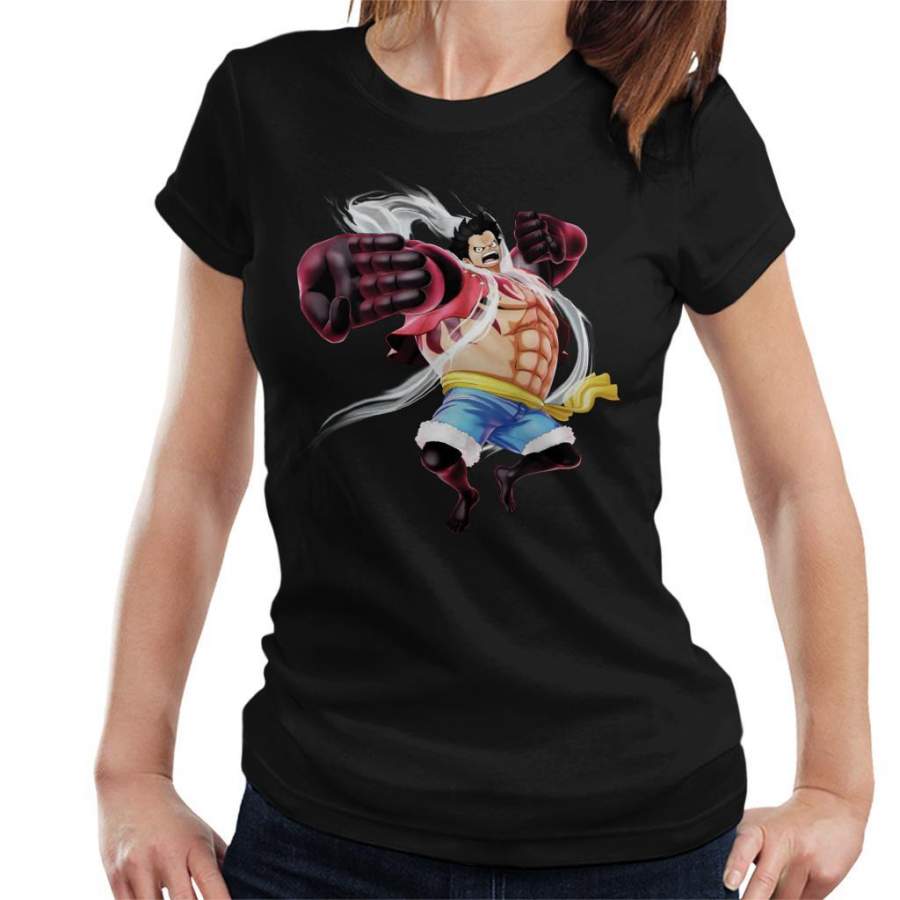 Monkey D Luffy Gear 4 One Piece Women’s T-shirt