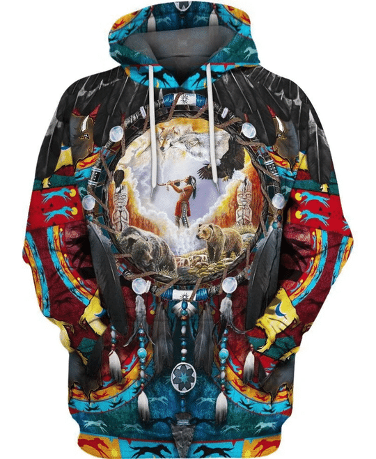 Native American 3D All Over Print | For Men & Women | Adult | Ht6709