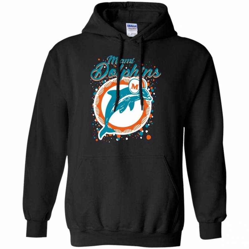 Miami Dolphins vintage logo Hoodie