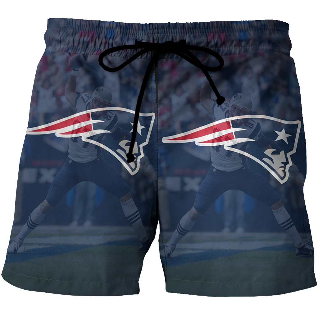 New England Patriots Stephen Gostkowski3 3D All Over Print Summer Beach Hawaiian Short