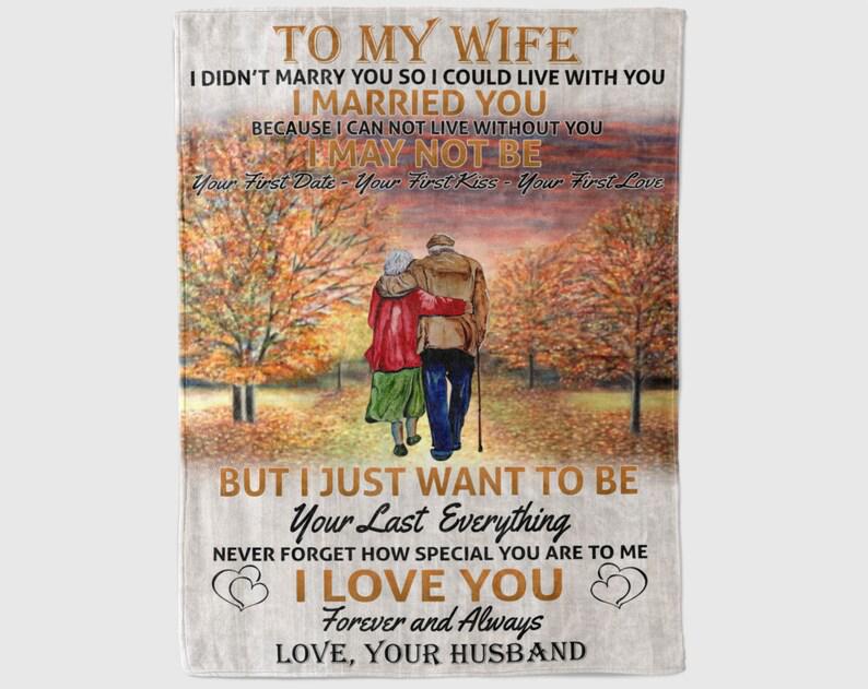 To My Wife Blanket,But I Just Want To Be You Last Everything Never Forget How Special You Are To Me,Gift For Wife Family Home Decor Bedding Couch Sofa Soft And Comfy Cozy