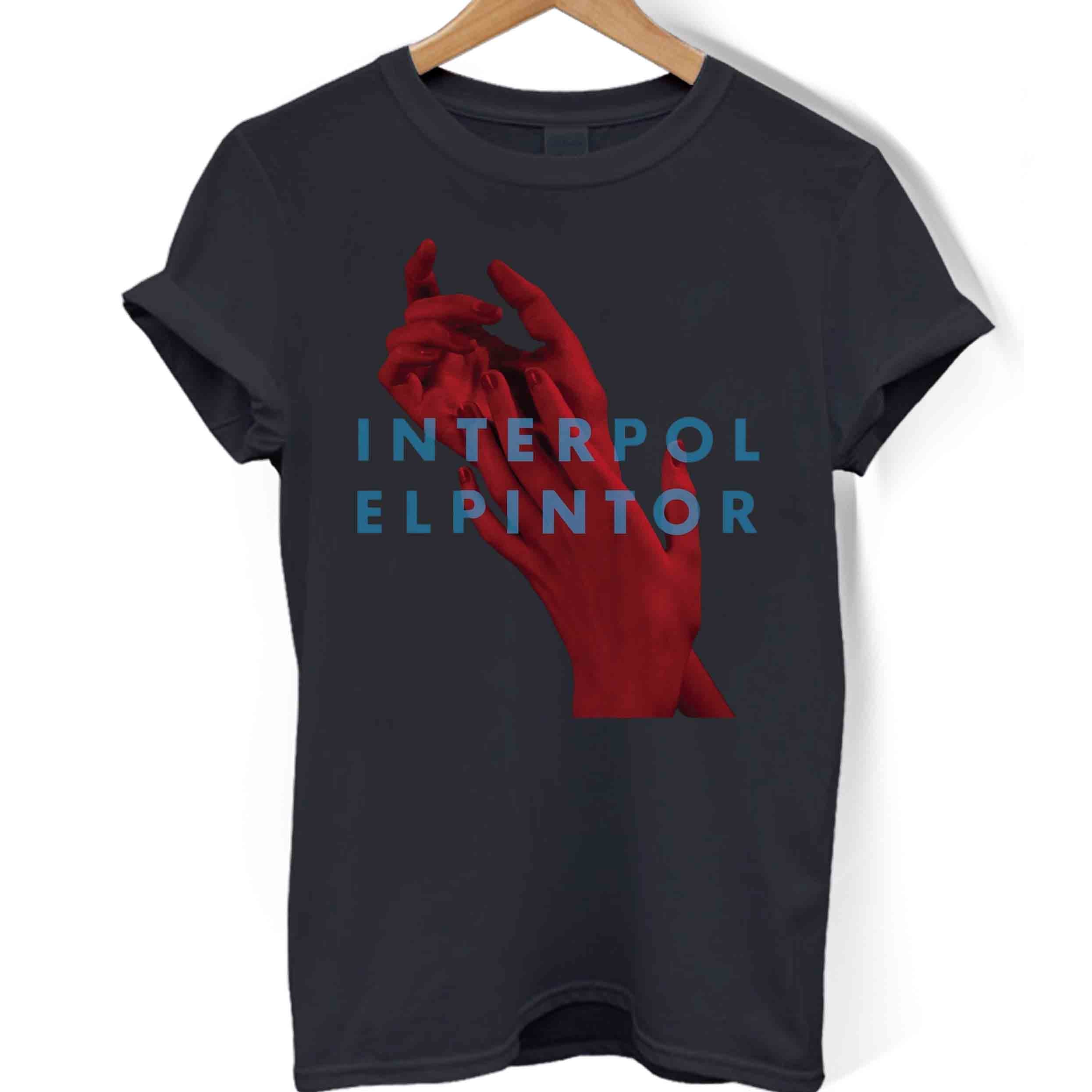 Interpol Band Hand Logo Women T-Shirt