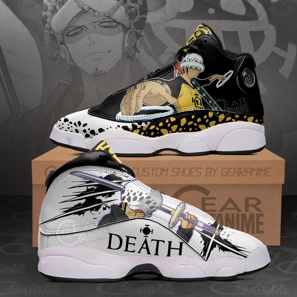 Trafalgar Law Sneakers Custom Anime One Piece Shoes Unisex Men Women