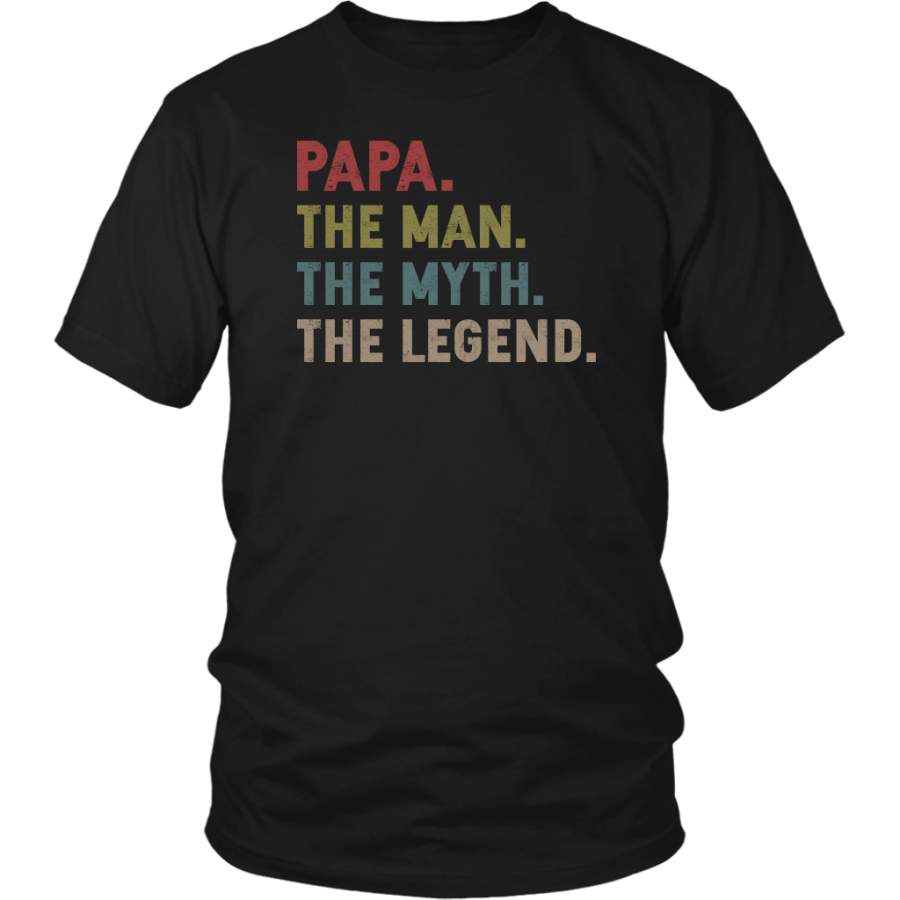 Papa The Man The Myth The Legend shirt vintage