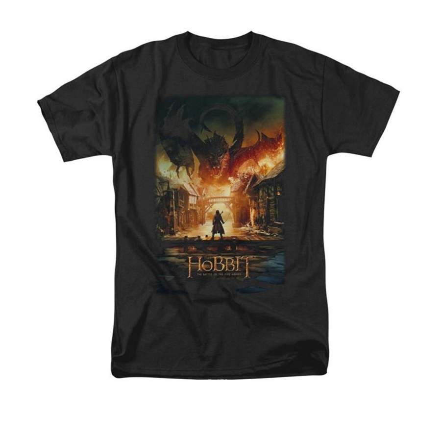 The Hobbit – Smaug Theatrical Poster T-Shirt