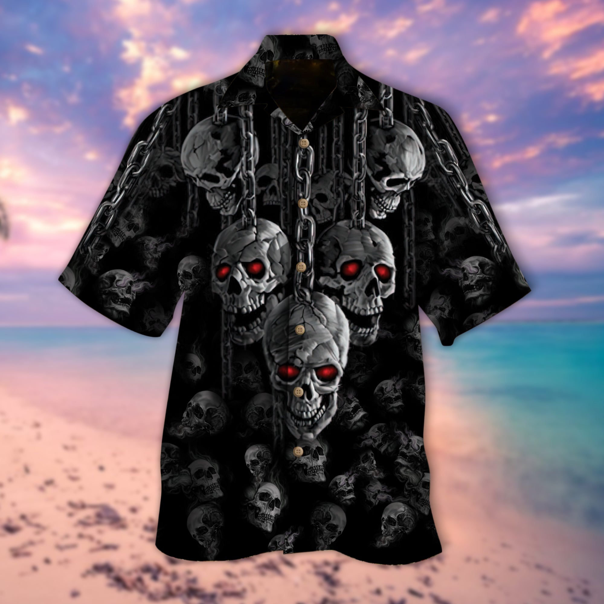 Skull Chain Hawaii Lover Hawaii Shirt For Men Women Ha104771