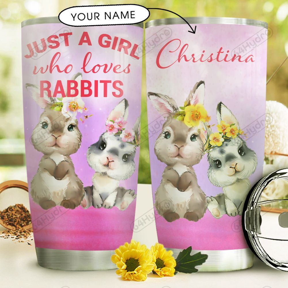 Bunny Personalized Mdc1610028 Stainless Steel Tumbler