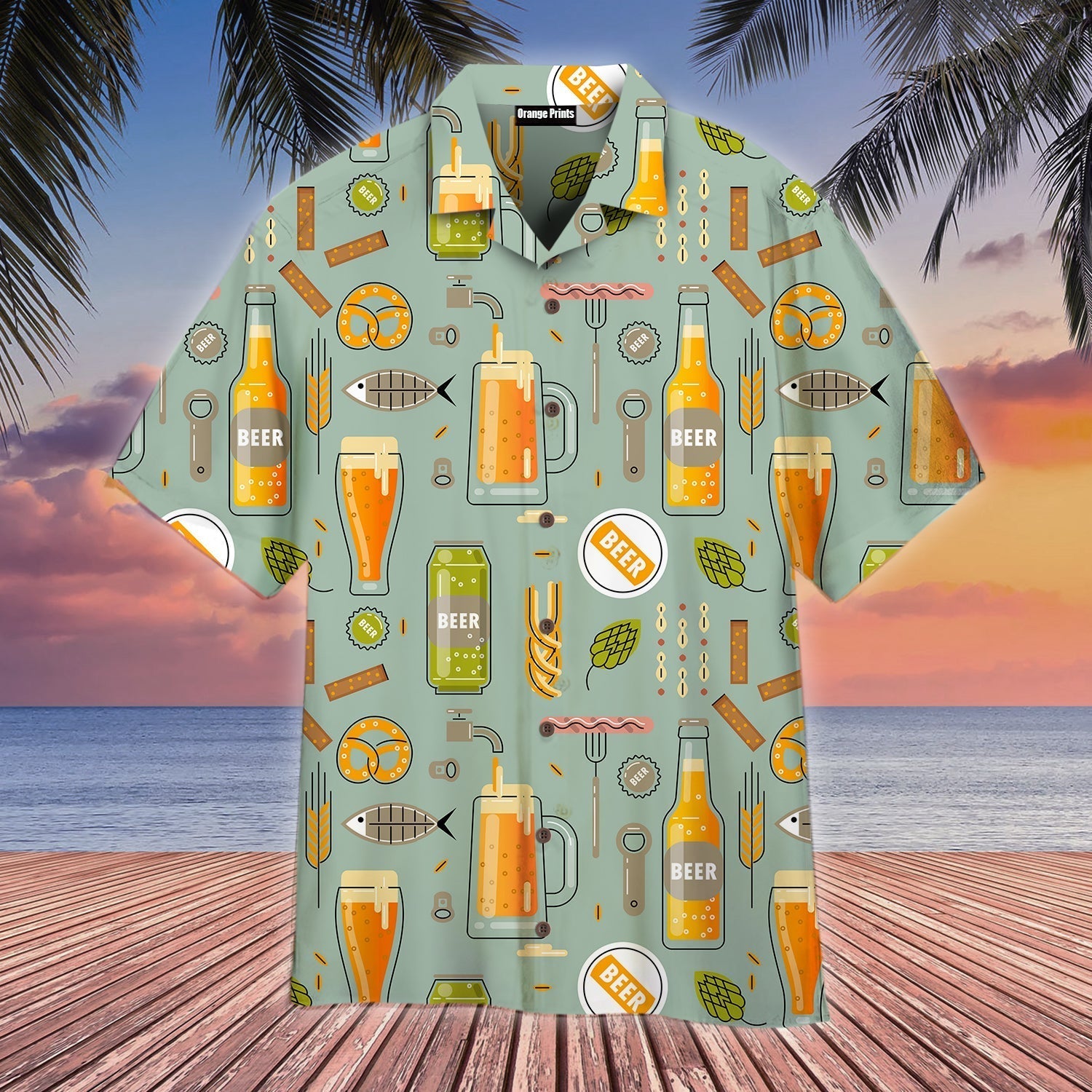 Happy Beer Aloha Hawaii Shirts For Men Women Ha24004