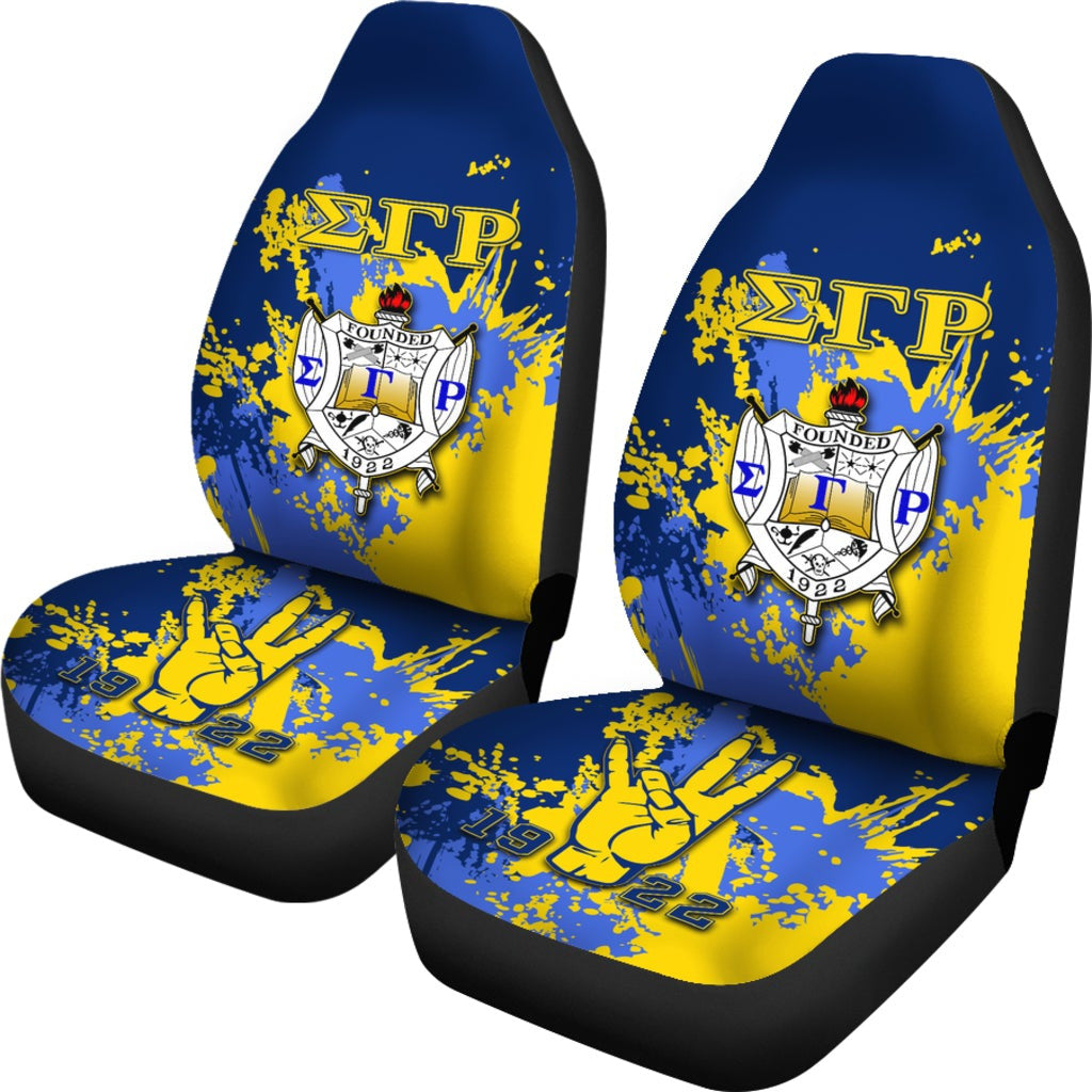 Sorority Car Seat Cover – Sigma Gamma Rho Car Seat Cover Spaint Style