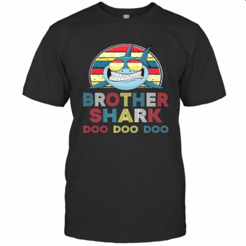 Brother Shark Doo Doo Doo Vintage T Shirt