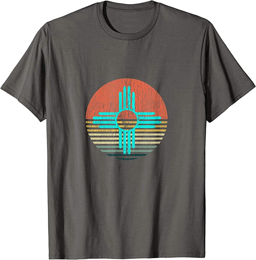 Zia Shirt For Women Men Vintage New Mexico Turquoise Zia T-Shirt