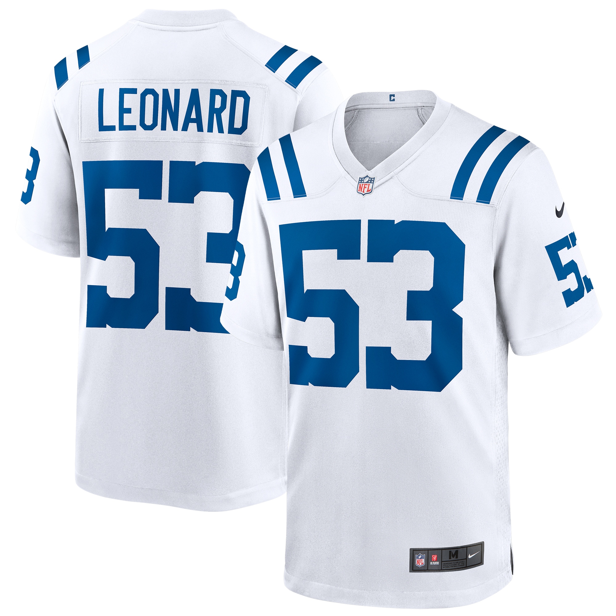 Shaquille Leonard Indianapolis Colts Game Player Jersey – White