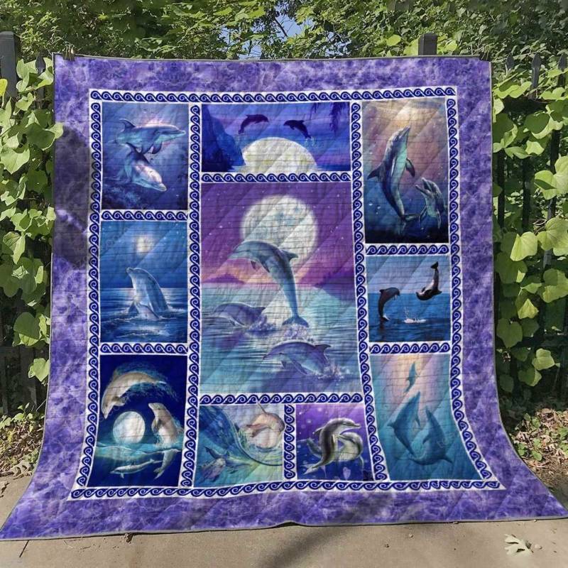 Dolphin Blanket TH2906 Quilt