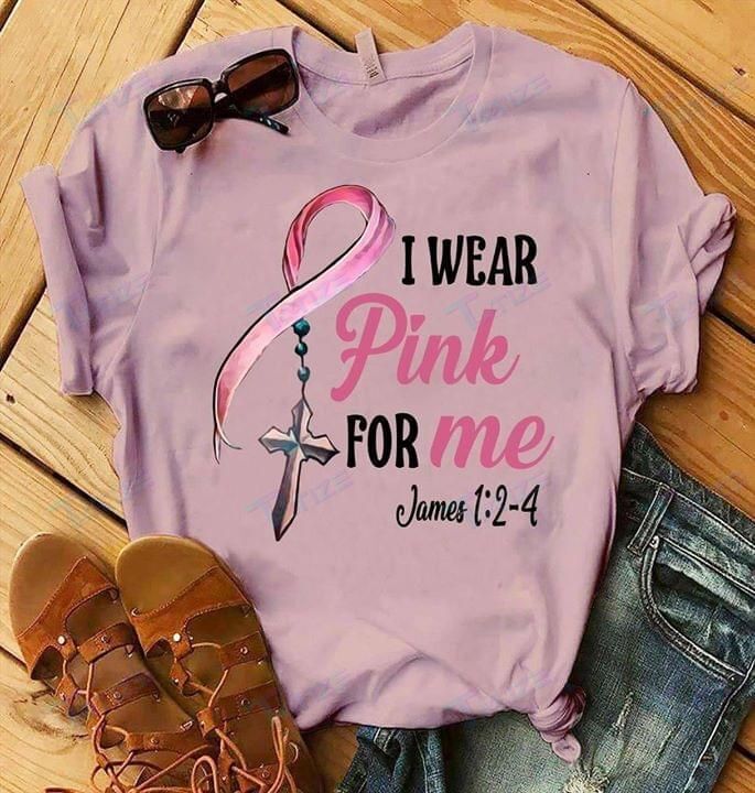 Breast Cancer Awareness Jesus I Waer Pink For Me Graphic Unisex T Shirt, Sweatshirt, Hoodie Size S – 5Xl