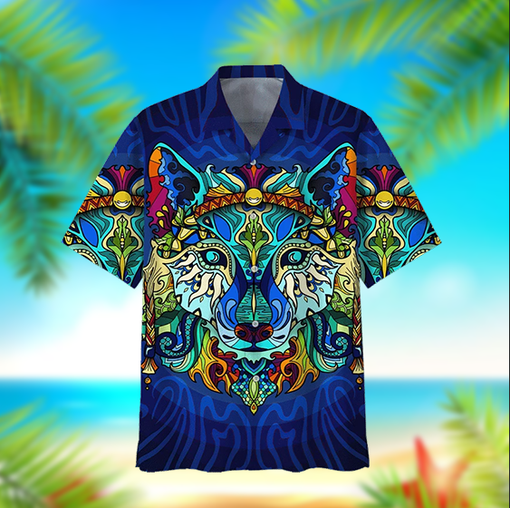 Boho Wolf Hippie Hawaii Shirt For Men Women Adult Ha77992