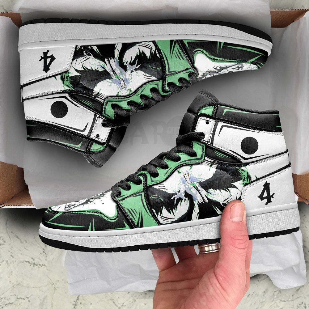 Bleach Anime Shoes Ulquiorra Cifer Transform JD 1 High Sneakers Sneakers Jordan Sneakers Sport Air Jordan High Sneakers Sport Sneakers